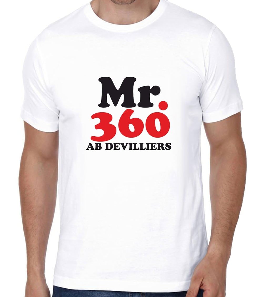ab de villiers printed t shirt