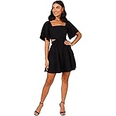 Petal & Pup Womens Jordyn Cut Out Mini Dress