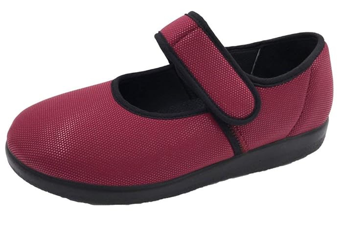 OrtoMed Damen Klettschuhe mit Riegel