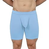 Obviously EliteMan - Boxer Brief 6 inch Leg - Sky - Large