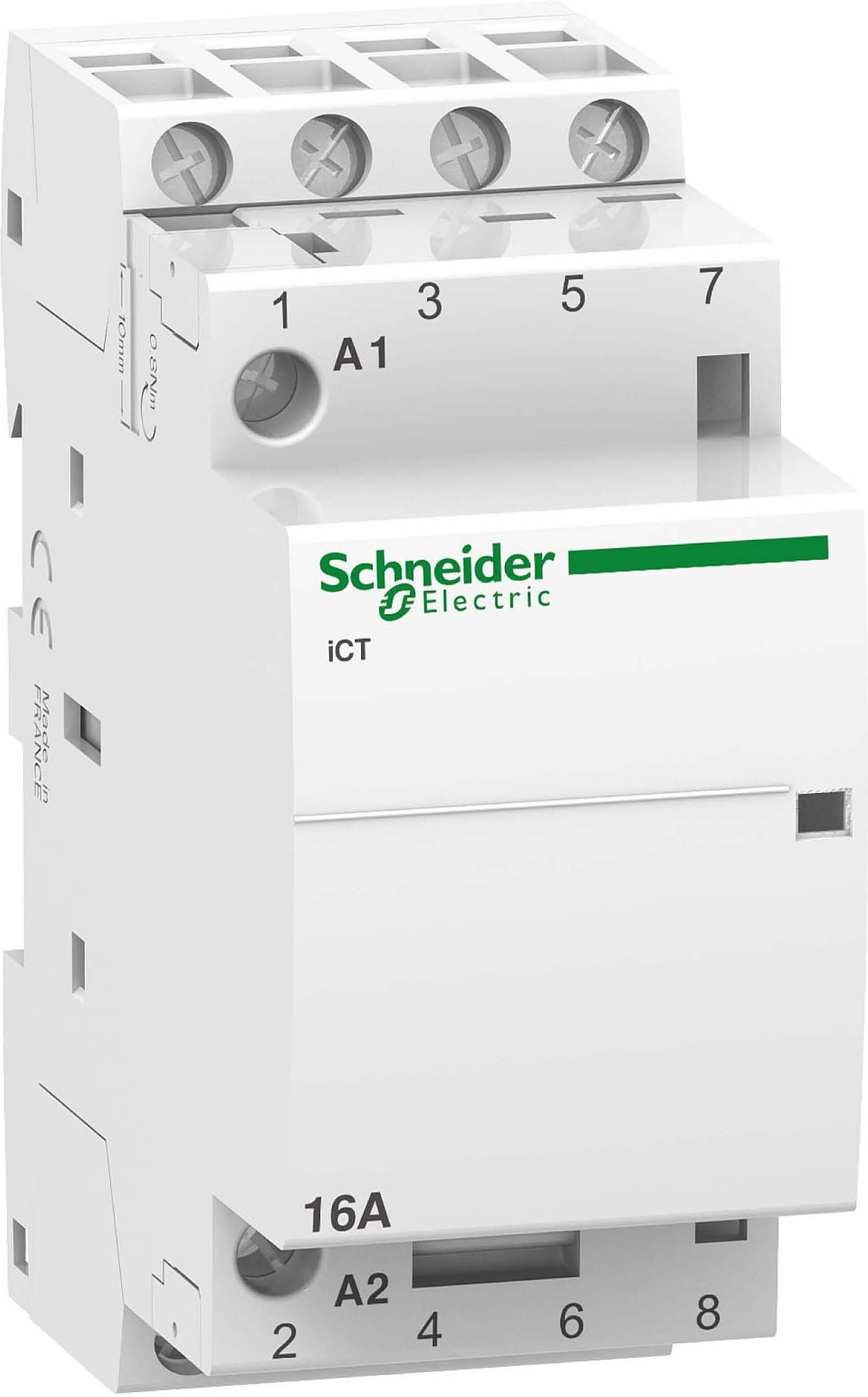 Schneider Electric Relay A9 °C22814 4S 16 A 220-240VAC Acti9 Circuit Breaker Installation schÃ ¼ TZ for Modular 3606480097096