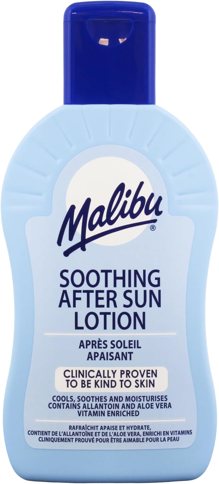 Malibu After Sun Soothing Moisturising Lotion 200ml Aloe Vitamin E Allantoin