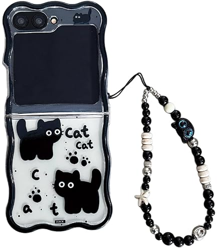 Amazon.com: GO-VOLMON Kawaii Woman Case for Samsung Galaxy Z Flip