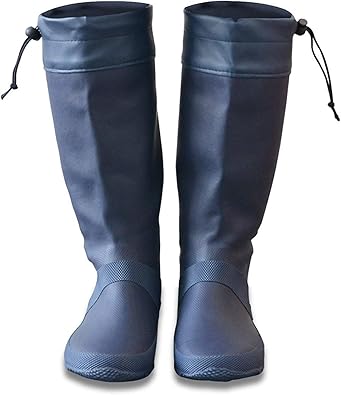 Amazon フィールドア レインブーツ 全5カラー 23cm 28cm 対応 19cm 21cm キッズ対応 収納袋付 男女兼用 メンズ レディース キッズ レインシューズ 長靴 アウトドア ドローコード コンパクト収納 子供 レインシューズ
