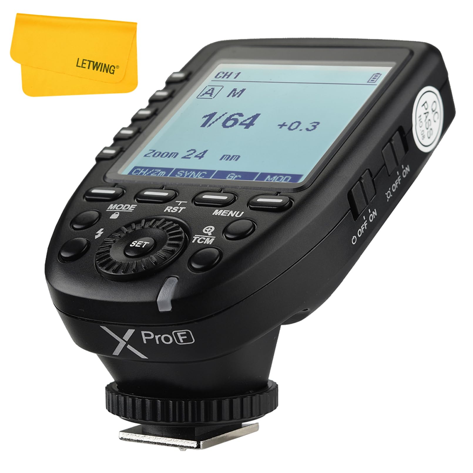 Godox XPro-F 2.4G TTL Wireless High Speed Sync 1/8000s Flash Trigger Transmitter X system High-speed Trigger For Fuji Cameras