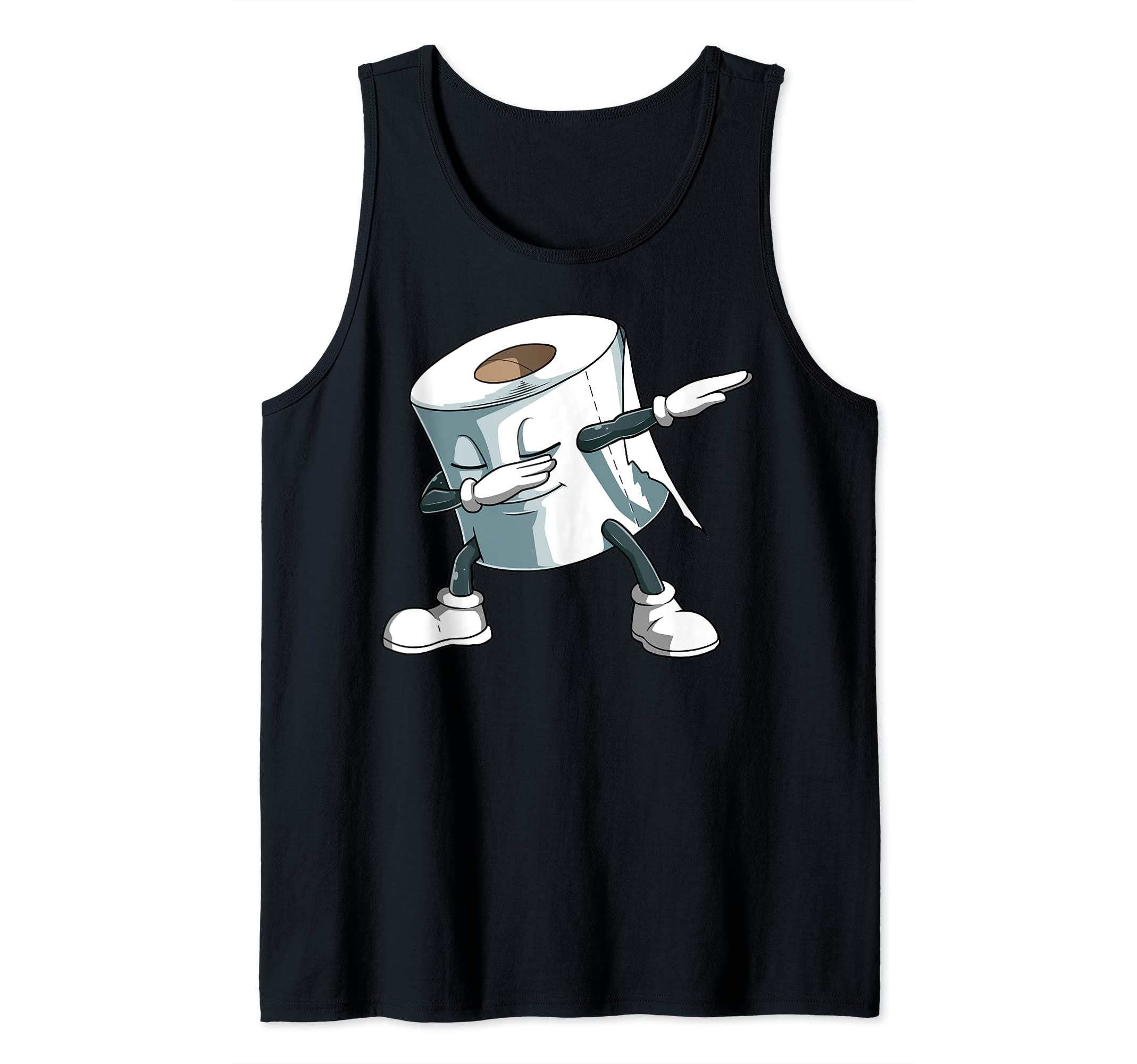 Dabbing Toilet Paper Dab Toilet Paper Dancing Toilet Paper Tank Top