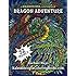 Dragon Adventure: A Kaleidoscopia Coloring Book