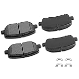 cciyu D923 4pcs Front Ceramic Brake Pads Kits