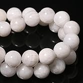 Love Beads Round Natural Gematone Beads Loose Beads for Jewelry Making 15inches 4/6/8/10/12mm