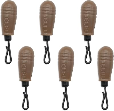 Guru Tackle Speed Beads – Six Pack Rubber Bead with Quick-Change Swivel