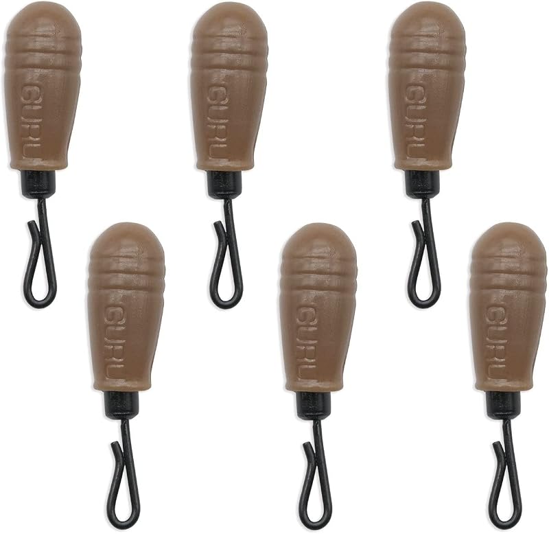 Guru Tackle Speed Beads – Six Pack Rubber Bead with Quick-Change Swivel