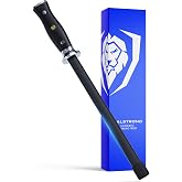 Dalstrong 10" Ceramic Honing Rod - Stainless Steel Core | Scratch-free Ceramic Coating - G10 Handle - Professional Knife Sharpener for Chef Knife Polish - Customer Support Included