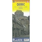 Quebec (Province) Travel Reference Map 1:1.6M/1.5M