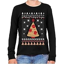 christmas pizza shirt