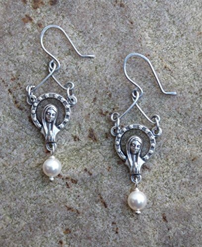 Blessed Mother Earrings~FREE SHIPPING!