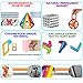 SASRL Magnetic Blocks Toys Educational Building Tiles Blocks Stack Toys Set - 66PCS
