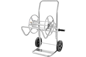 VEVOR Hose Reel Cart, Hold Up to 200 ft of 5/8’’ Hose (Hose Not Included), Garden Water Hose Carts Mobile Tools with Wheels, 