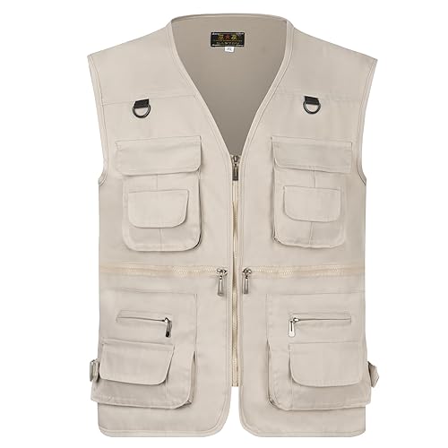 LBL Leading the Better Life Men's Fishing Vest Utility Safari