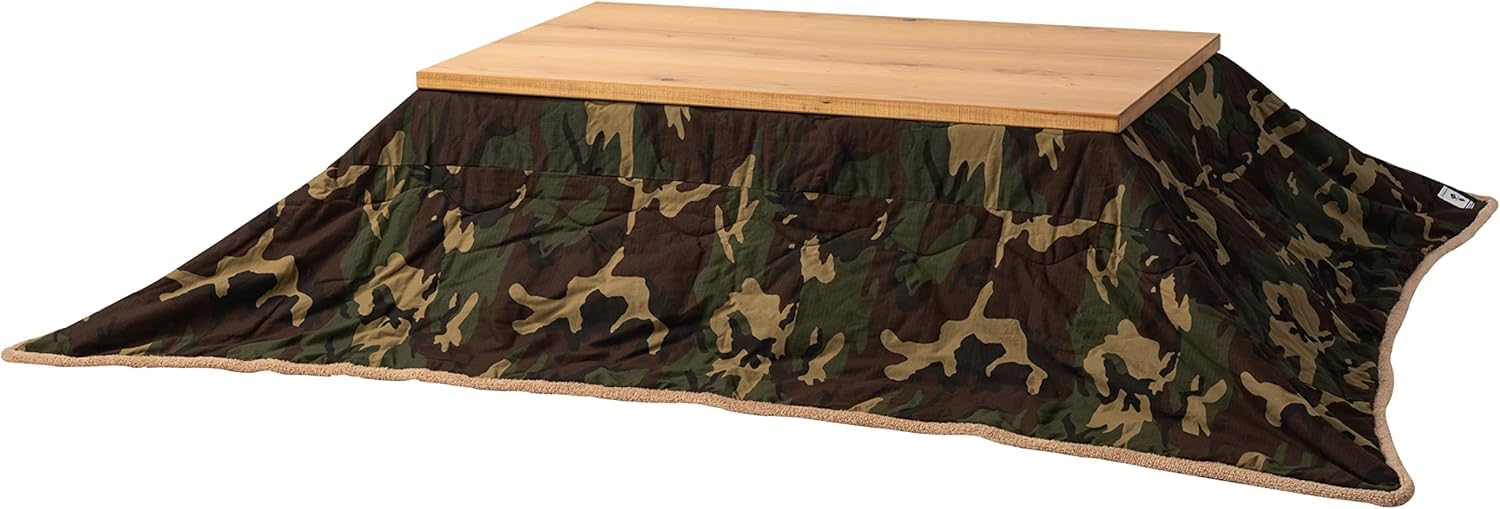 ROOM ESSENCE Kotatsu Futon Comforter, Camo