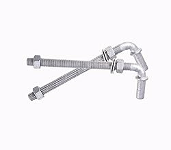Dailydanny J-Bolt Post Hinge with 5/8" Hinge Pin