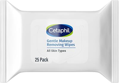 Cetaphil Gentle Makeup Removing Wipes, 25 Count - For Sensitive Skin