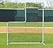 55' Ultimate Baseball Batting Cage [Net & Poles Package] - #42 Heavy Duty Net with Steel Uprights [Net World] 24hr Ship (02. Ultimate Batting Cage & L-Screen Frame)
