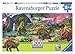 Ravensburger in The Land of The Dinosaurs Panorama 200 Piece Jigsaw Puzzle for Kids – Every Piece is Unique, Pieces Fit Together Perfectly