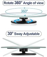 Spurtar Blind Spot Mirrors 2 Pack Round 50mm 360° Adjustable view 5