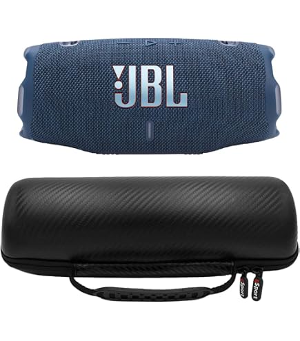 Amazon.com: JBL Charge 5 (Blue) + Bundle with divvi! Protective