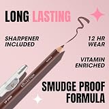 Collection Long Lasting Lip Liner Pencil with Sharpener, Coco shade, 12 Hour view 4