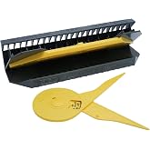General Tools Crown King Molding Cutting Jig #881 with Protractor, Yellow