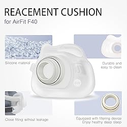2 Packs Reliable Silicone Cushion for AirFit F40