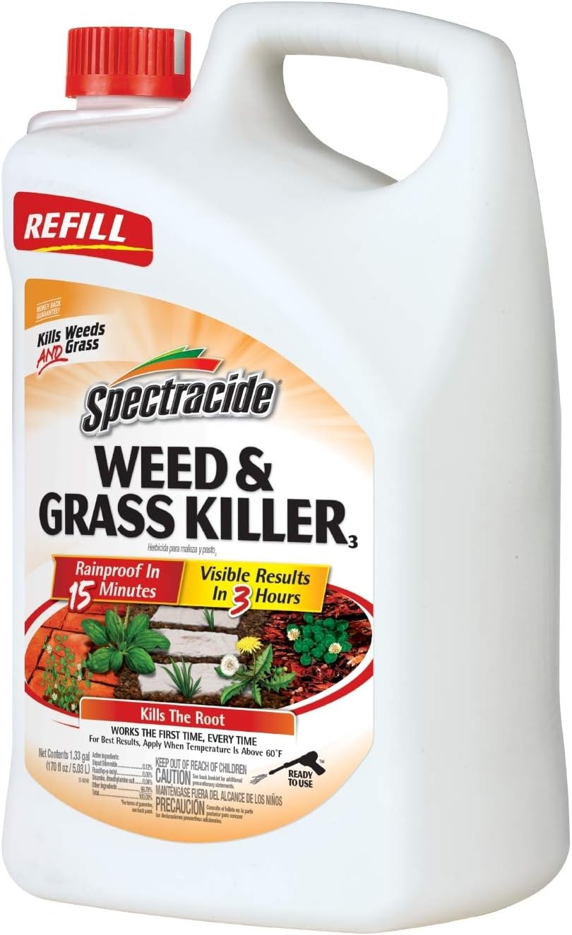 Amazon Com Spectracide Weed Grass Killer Accushot Refill 1 33 Gal Garden Outdoor