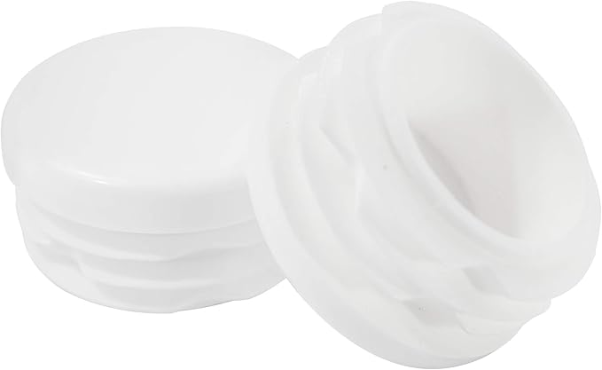 24pack Plastic Plugs Tubing End Caps Furnigear Chair End Caps 1 1 8 Outside Bottom Round Tubing Caps Round Furniture Slides Glides Black Biscuits Plugs Industrial Hardware Santafewash Com