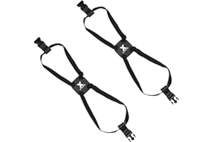 X-VESOLJE Luggage Straps, Luggage Straps for Suitcases Add a Bag Easy to Travel Belt for Luggage, Bag Bungee for Luggage, Adjustable Size Luggage Belt and Elastic Suitcase Strap