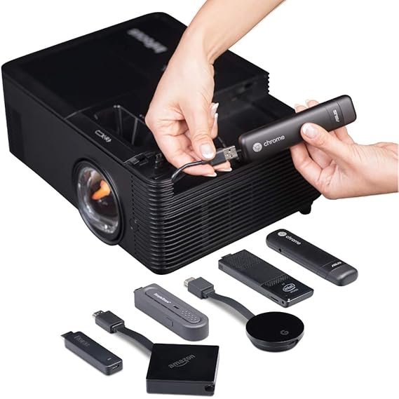 InFocus IN138HDST Kurzdistanzlinse, 16:9 Full HD 3D DLP-Projektor Beamer (1080p, 4000 ANSI Lumen, 28500:1 Kontrast, 3X HDMI, 