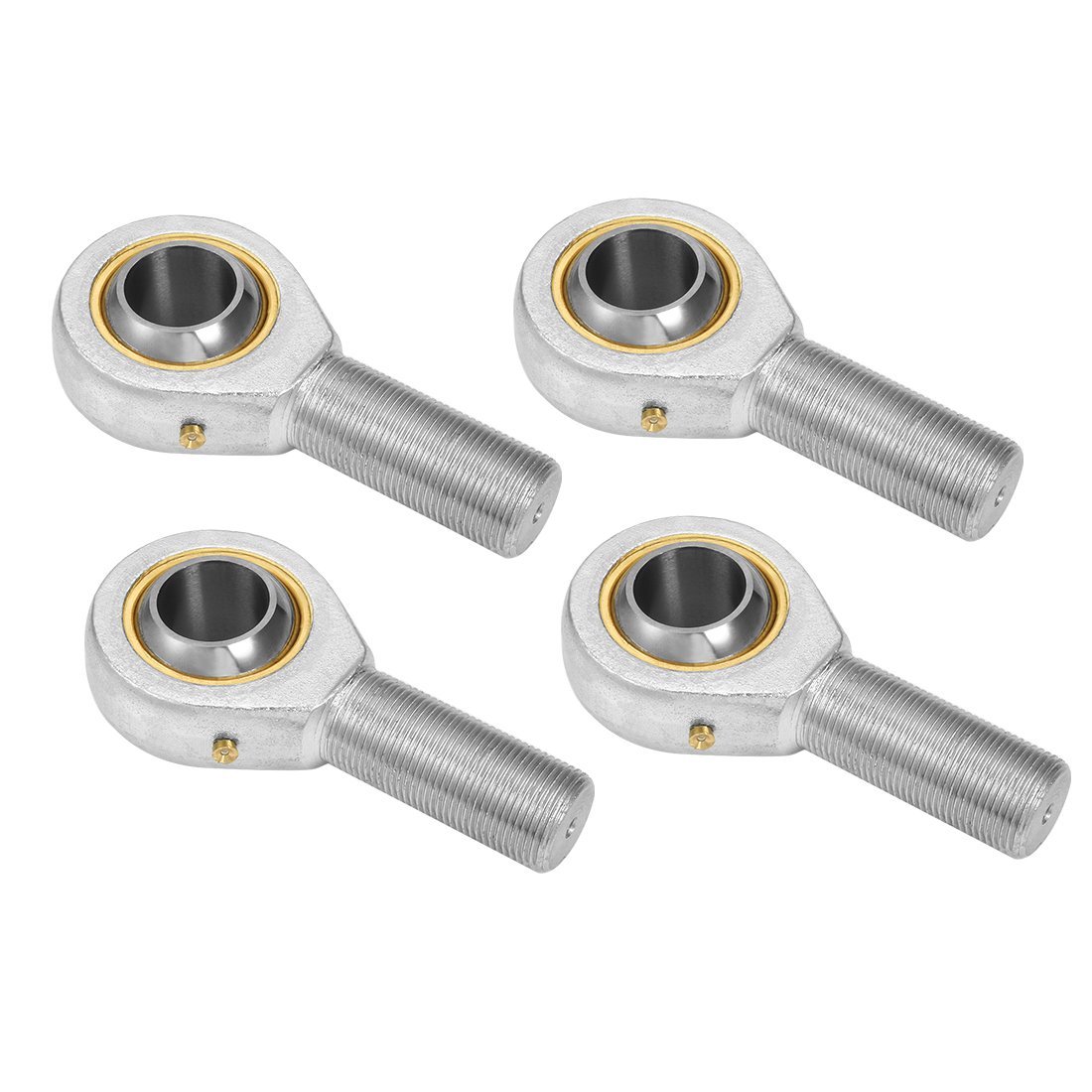 Sourcingmap POS8, Rod End Bearing, 8mm Inside Dia Economy Self Lubricating Male Right Hand 4pcs