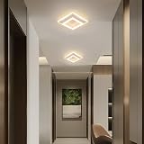 DELIPOP 30W LED Ceiling Light Square 3375LM 3000K White Fixture view 2