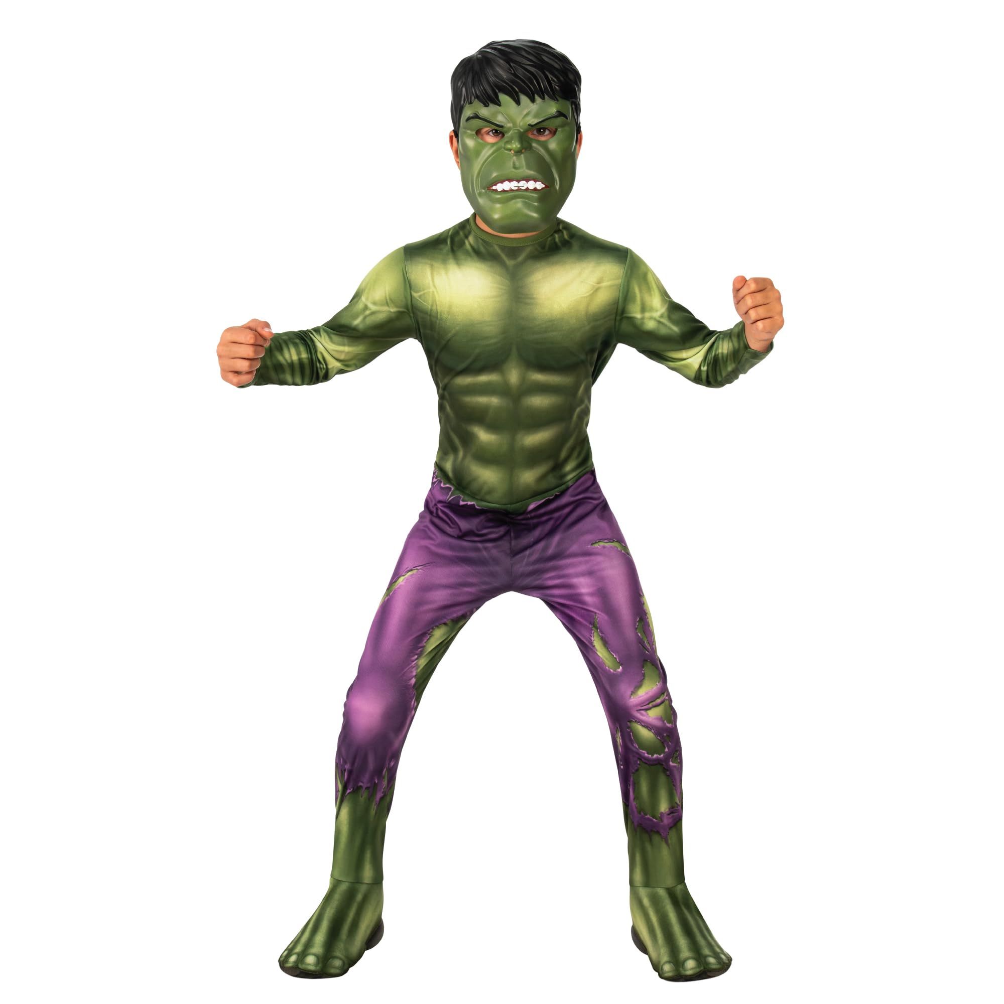 Rubies 301731M Hulk Child's Costume Kids Fancy Dress, Boys, Multi, 9-10 Years Halloween