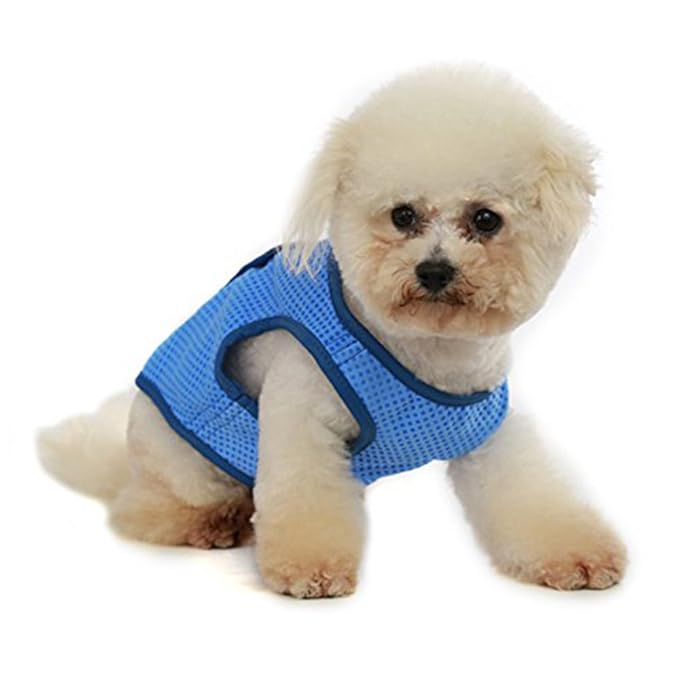ubest Kühlweste Hund, Bequem Kühlende Hundemantel Kühlweste für Hunde, XS-L