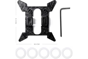 SHEAWA Gaming Driving Force Shifter Modification Kit, Logitech G Gaming Gearshift Sequential Upgrade Adapter, G25 G27 G29 G920 Driving Force Racing Wheels PS3 PS4 Xbox One PC Racing Game Shift Rod Damping MOD