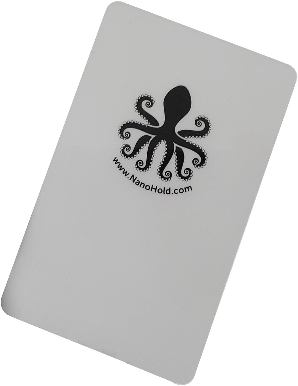 NanoHold Mobile Device/Credit-Card-Sized Suction Phone Holder, Home Or Car Ready, Durable and Capable of Holding 100X Own Weight
