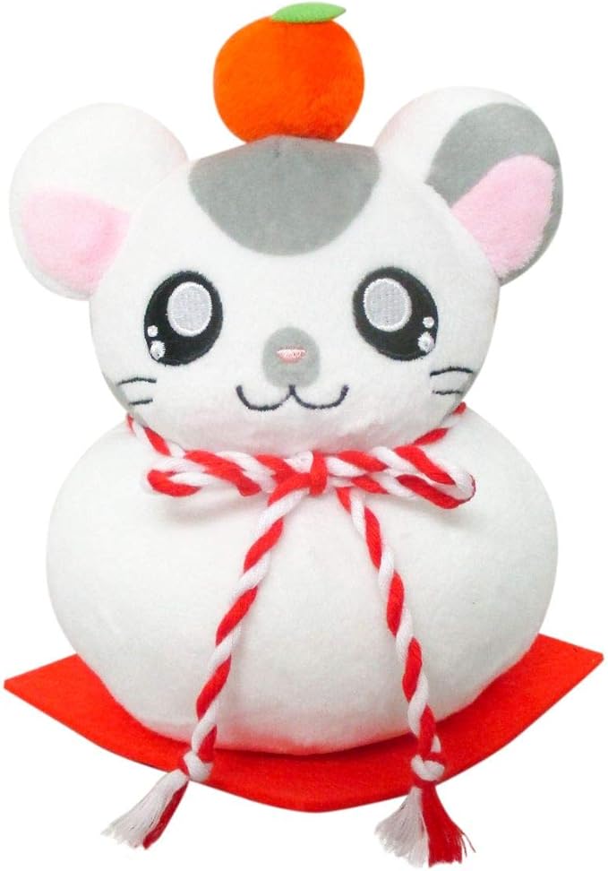Amazon 三英貿易 とっとこハム太郎 干支ハム太郎 こうしくん お餅 ぬいぐるみ ぬいぐるみ おもちゃ
