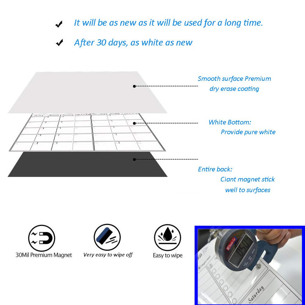 Goblins Treasures - Hoja magnética de borrado en seco para nevera ...