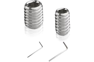 Aocies W11366418 Refrigerator Freezer Door Handle Mounting Set Screw - AM 1-5-1 Fridge Door Handle Parts