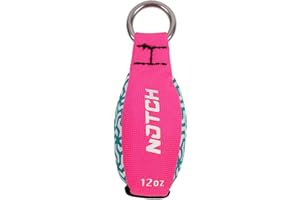 Notch Zero Throw Weight Lead Free with Stainless Steel Weights for Line Setting, Extra-Stitched 1000 Denier Nylon Cordura, Hi-Viz Color Pattern, Welded Ring (NTW2)