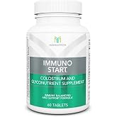 Mannatech - ImmunoSTART&reg; - 60 Tablets | Contains Colostrum, Beta 1,3 Glucans, Modified Citrus Pectin, Formulated for Daily Immune Balance and Wellness Support