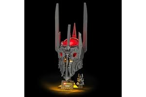 BRIKSMAX 2.0 Light Kit Compatible with Lego Icons The Lord of the Rings: Sauron's Helmet 11373 Building Sets - Original LED L