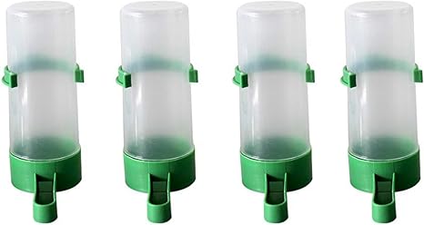 Amazon Com Gosear Bird Water Feeder Bird Water Bowl 4pcs Bird
