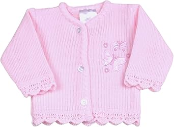 silver baby cardigan